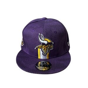 Minnesota Vikings New Era 9Fifty SnapBack Hat Purple NFL